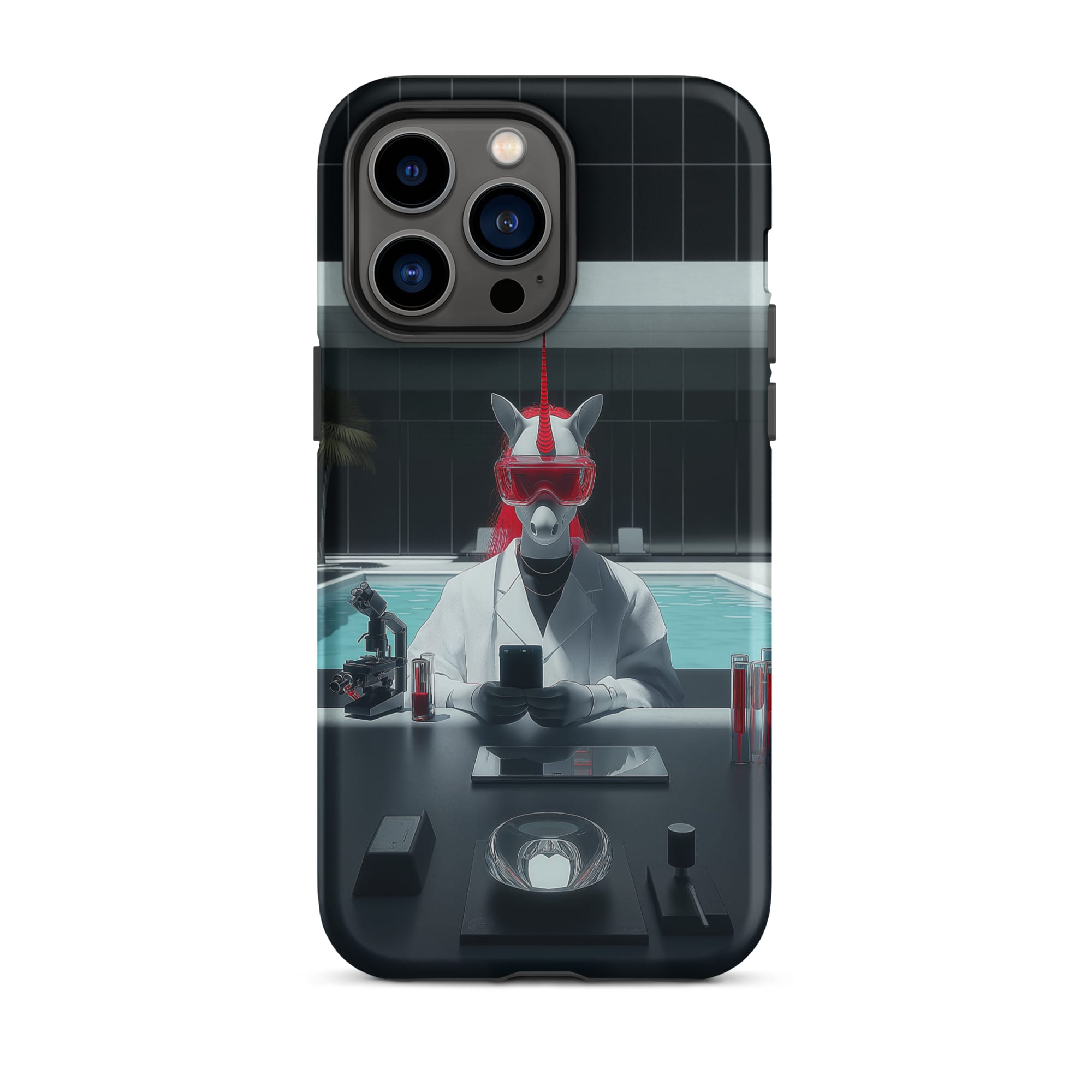 UNIQORNIA Tough Case for iPhone® - Pool Scientist 3663242_16131
