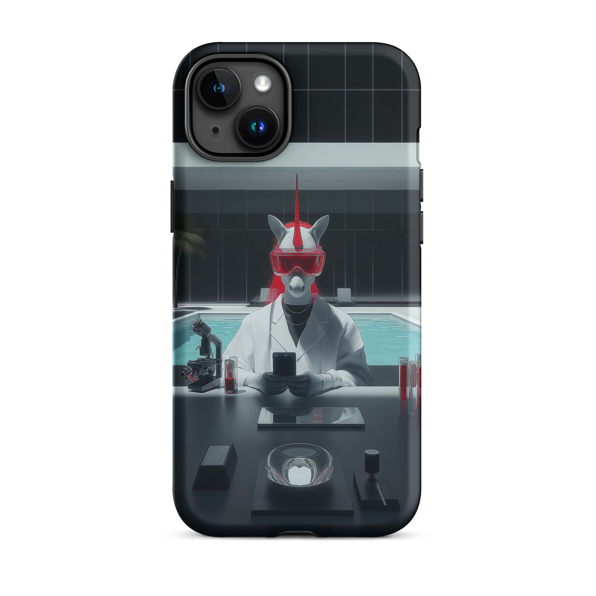 UNIQORNIA Tough Case for iPhone® - Pool Scientist 3663242_17717
