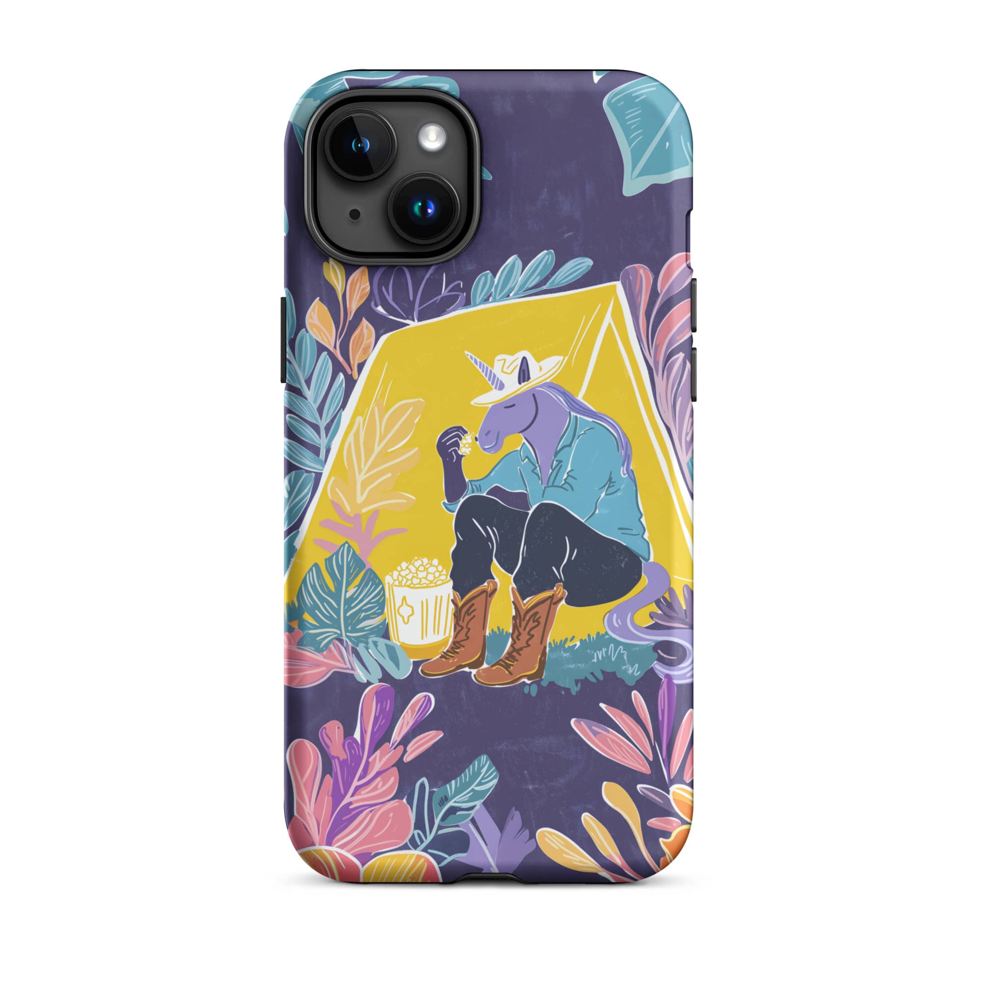 UNIQORNIA Tough Case for iPhone® - Popcorn Cowboy 8527250_17717