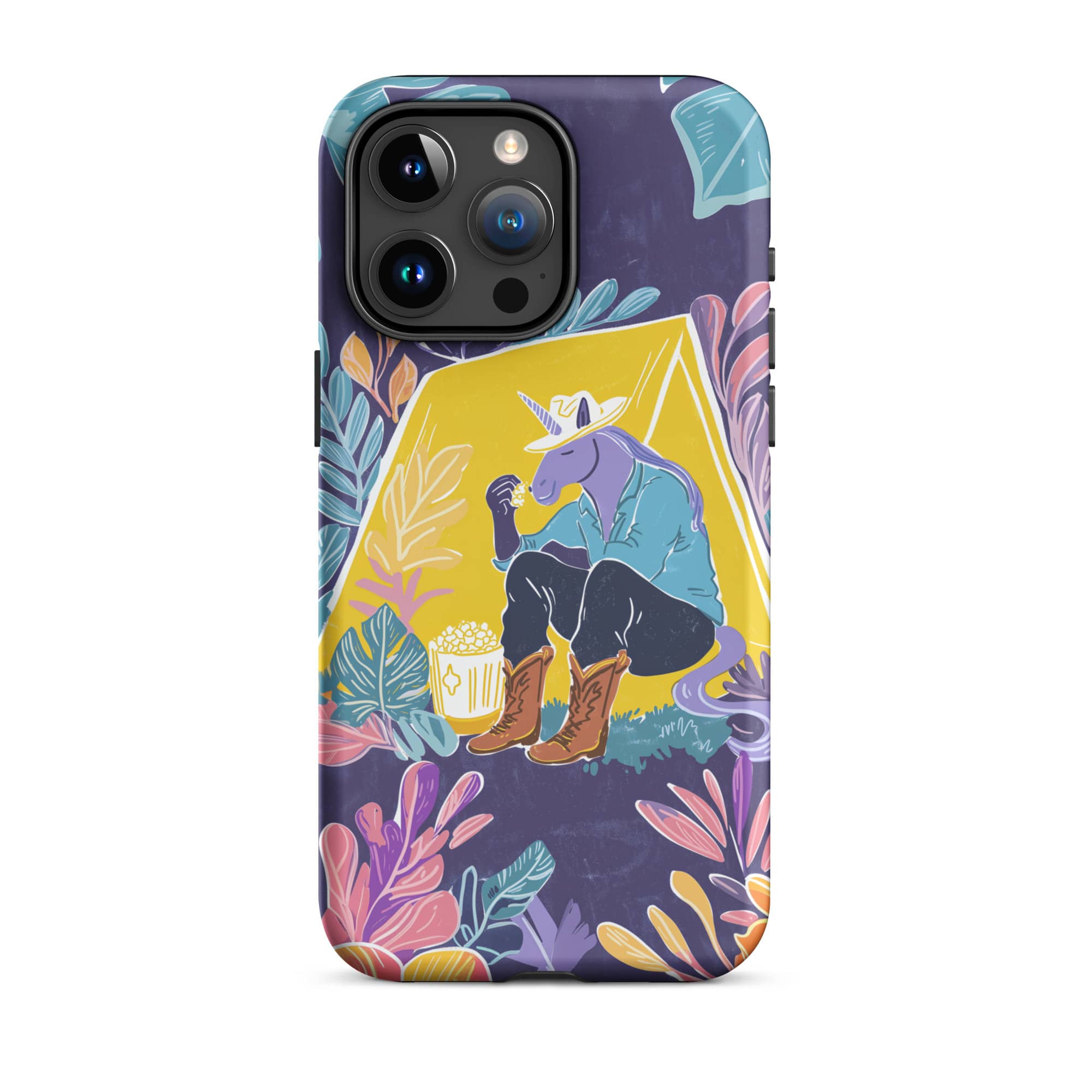 UNIQORNIA Tough Case for iPhone® - Popcorn Cowboy 8527250_17721