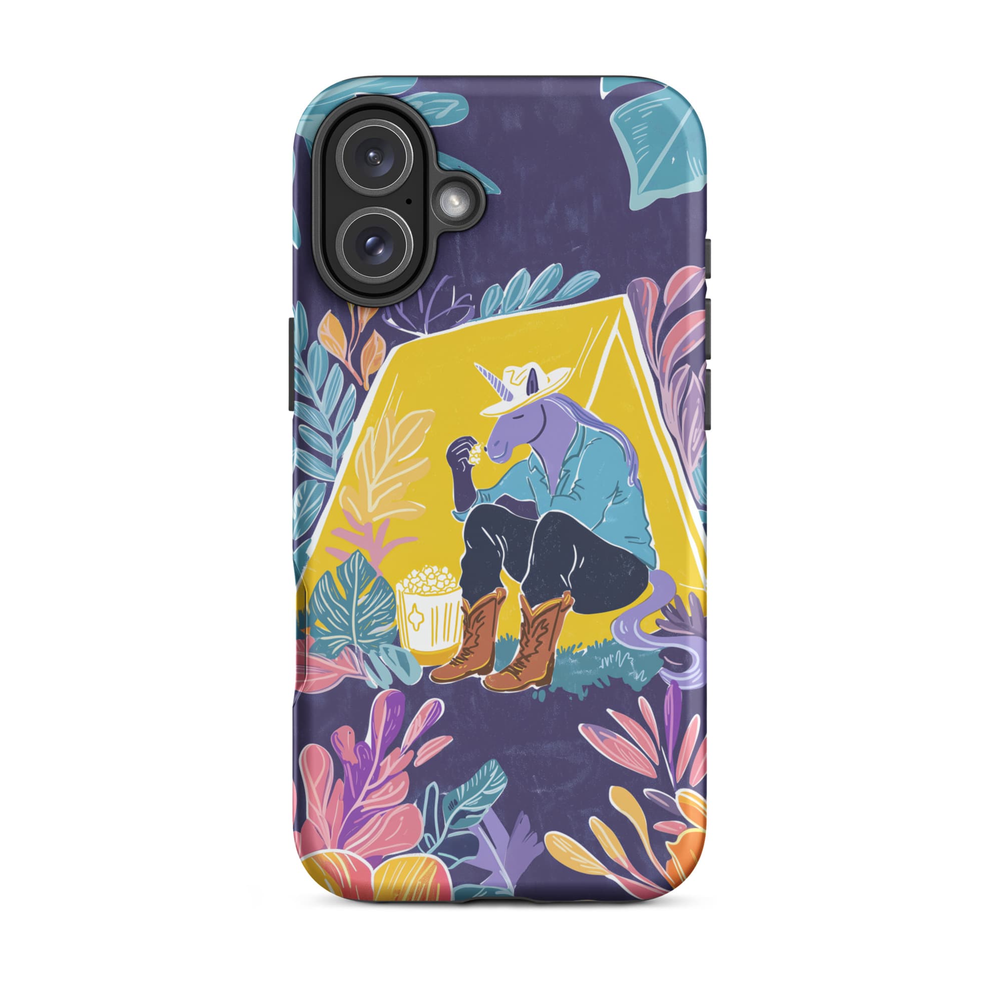 UNIQORNIA Tough Case for iPhone® - Popcorn Cowboy 8527250_20307