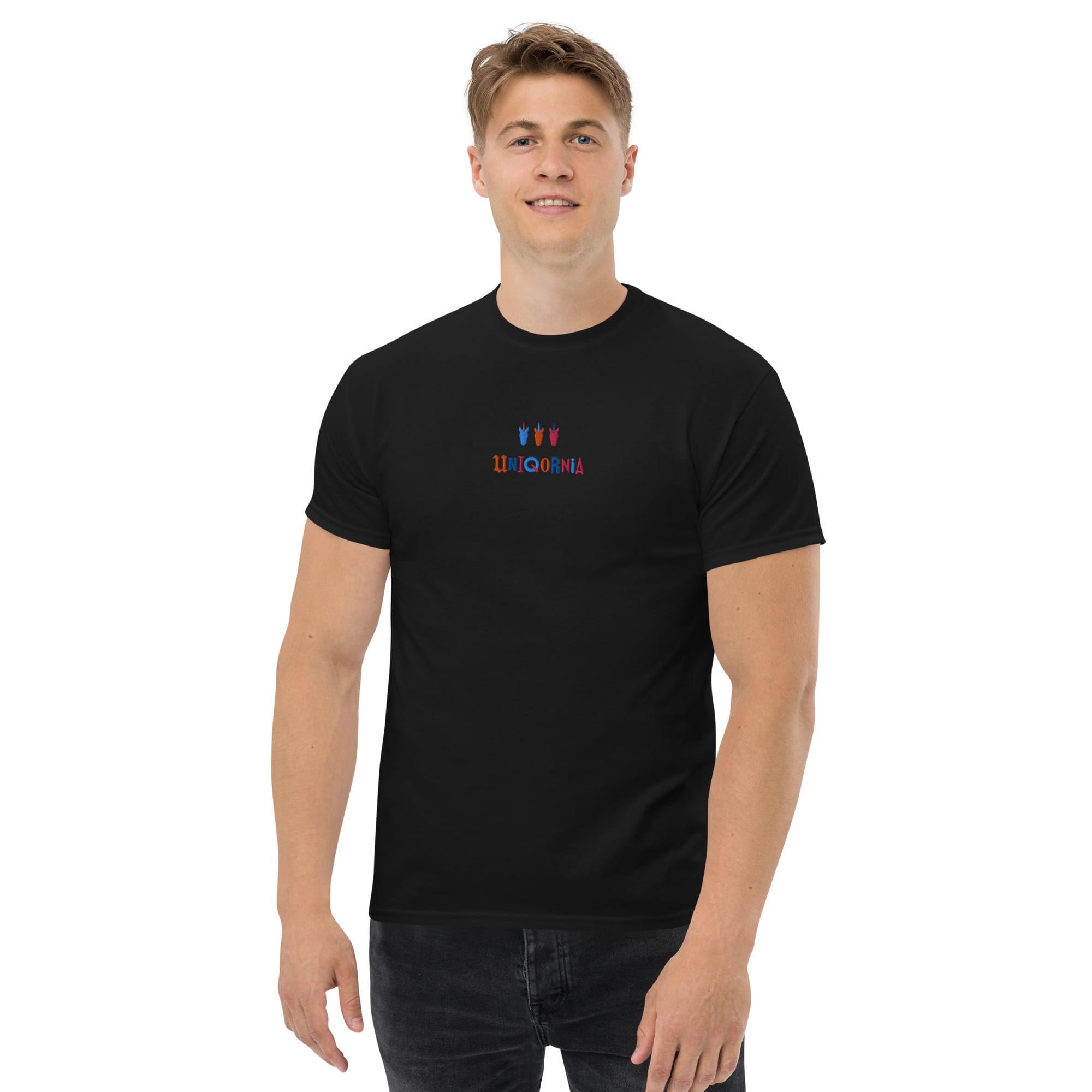 UNIQORNIA Unisex classic tee - Uniqornia Wordmark