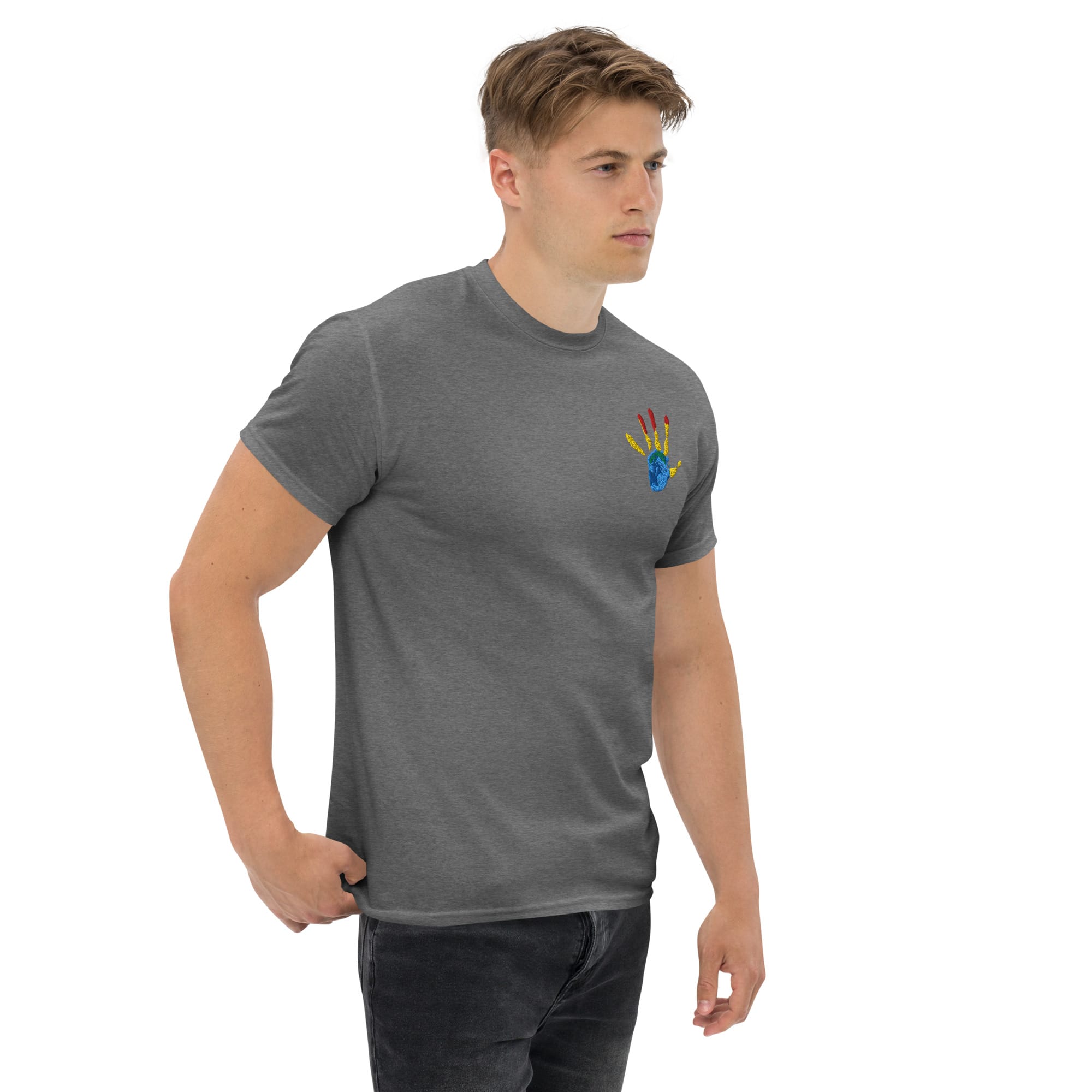 UNIQORNIA Unisex classic tee - My hand