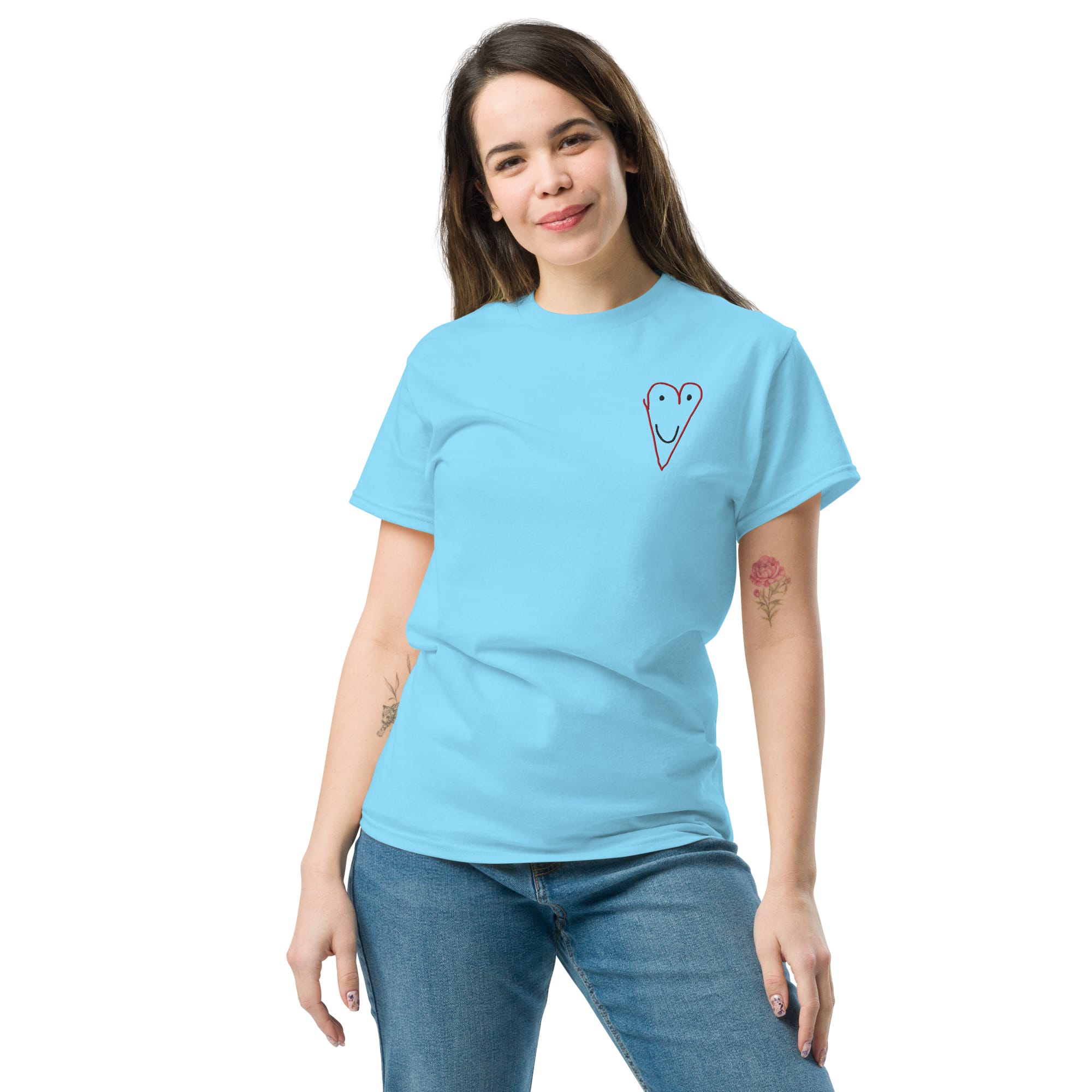 UNIQORNIA Unisex classic tee  - Smiley Heart