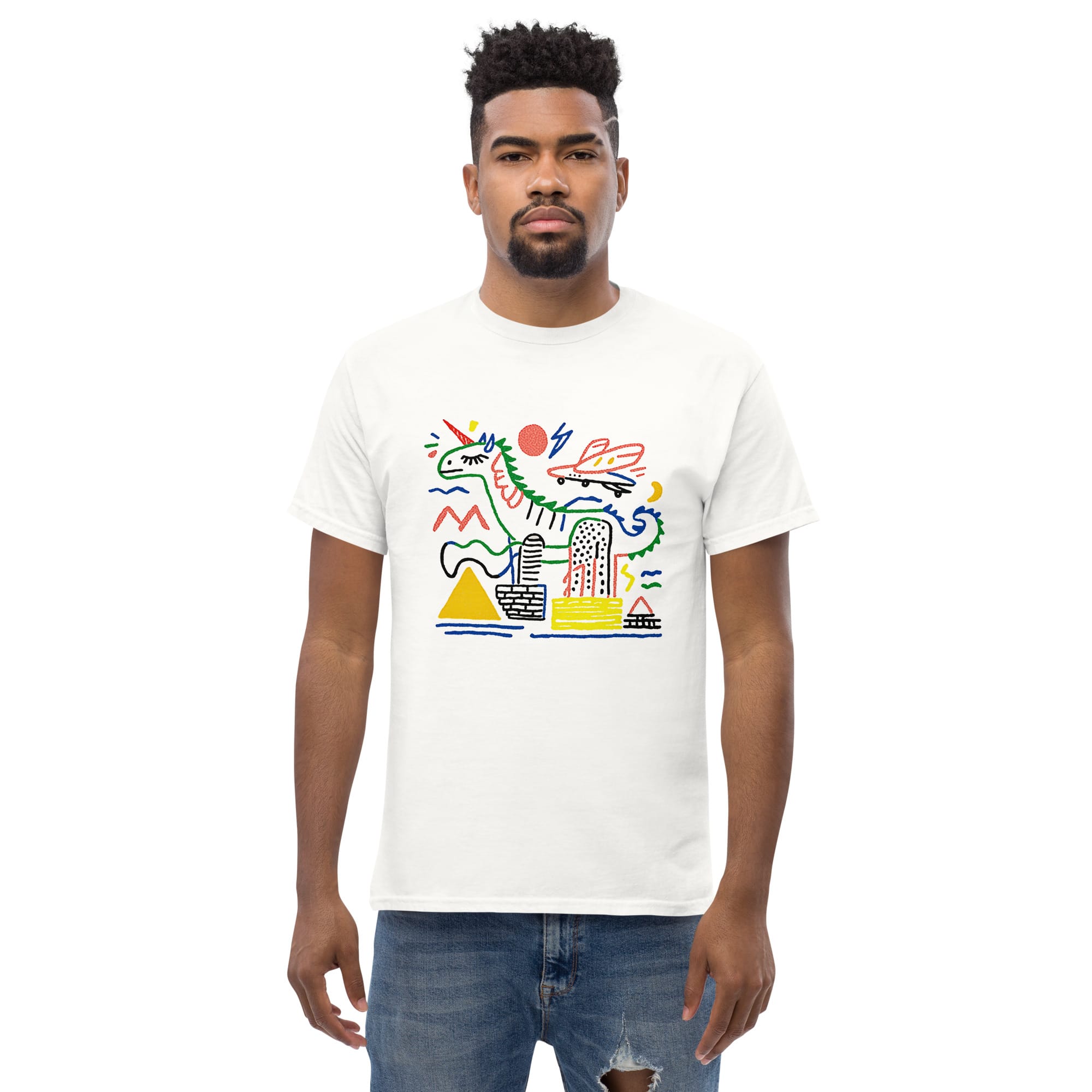 UNIQORNIA Unisex classic tee - Lore Guardian