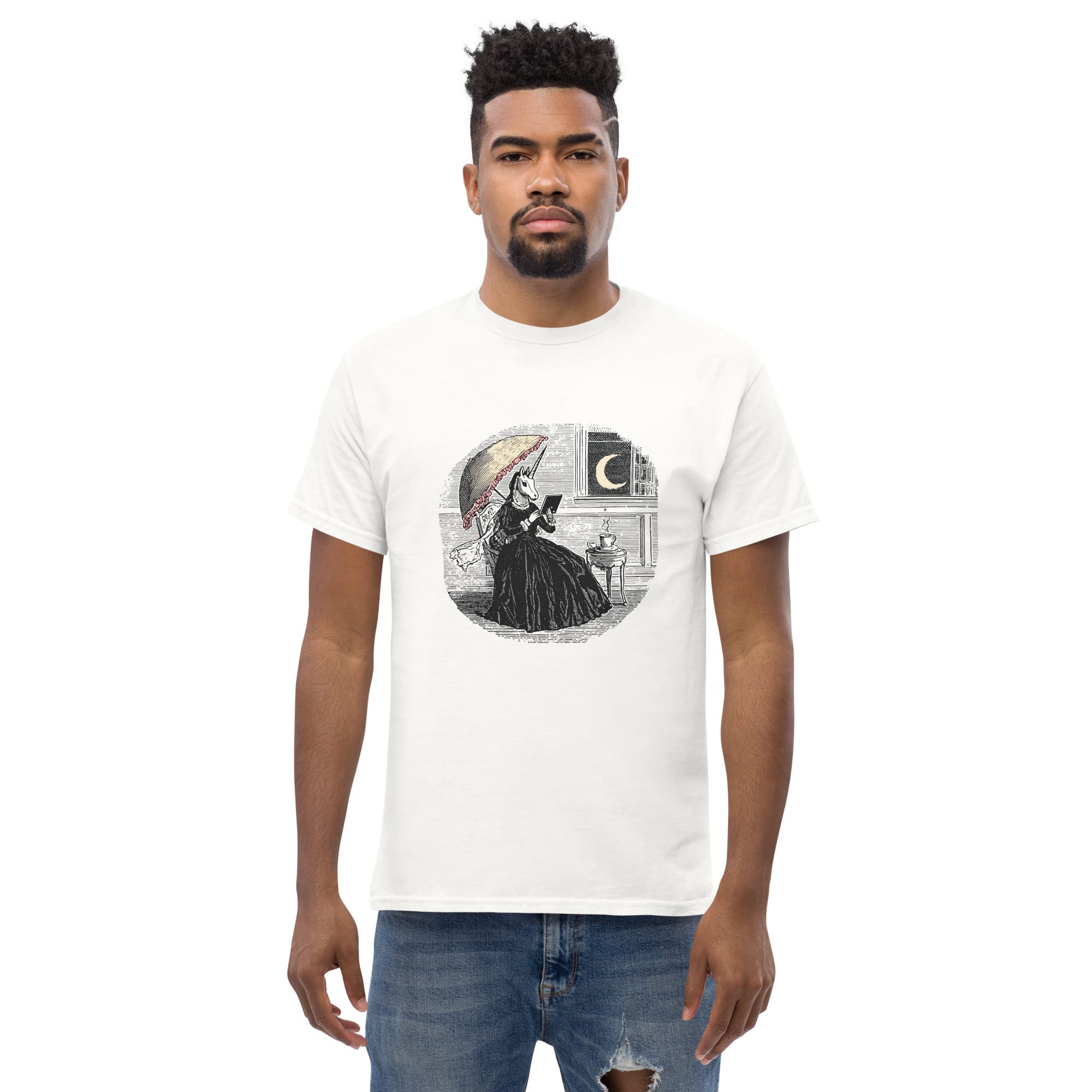 UNIQORNIA Unisex classic tee - Midnight Gamer