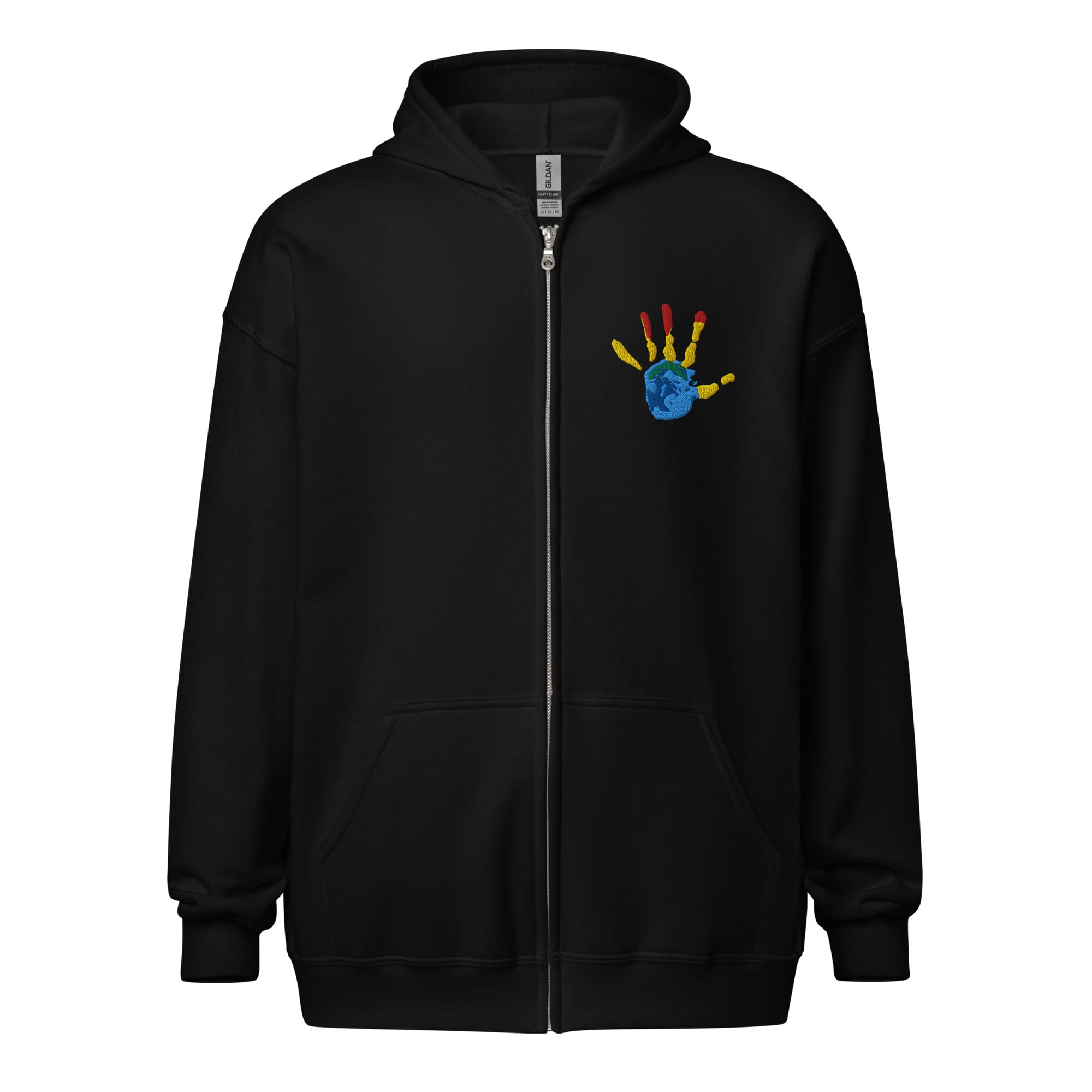 UNIQORNIA Unisex zip hoodie - My hand 7047229_17295