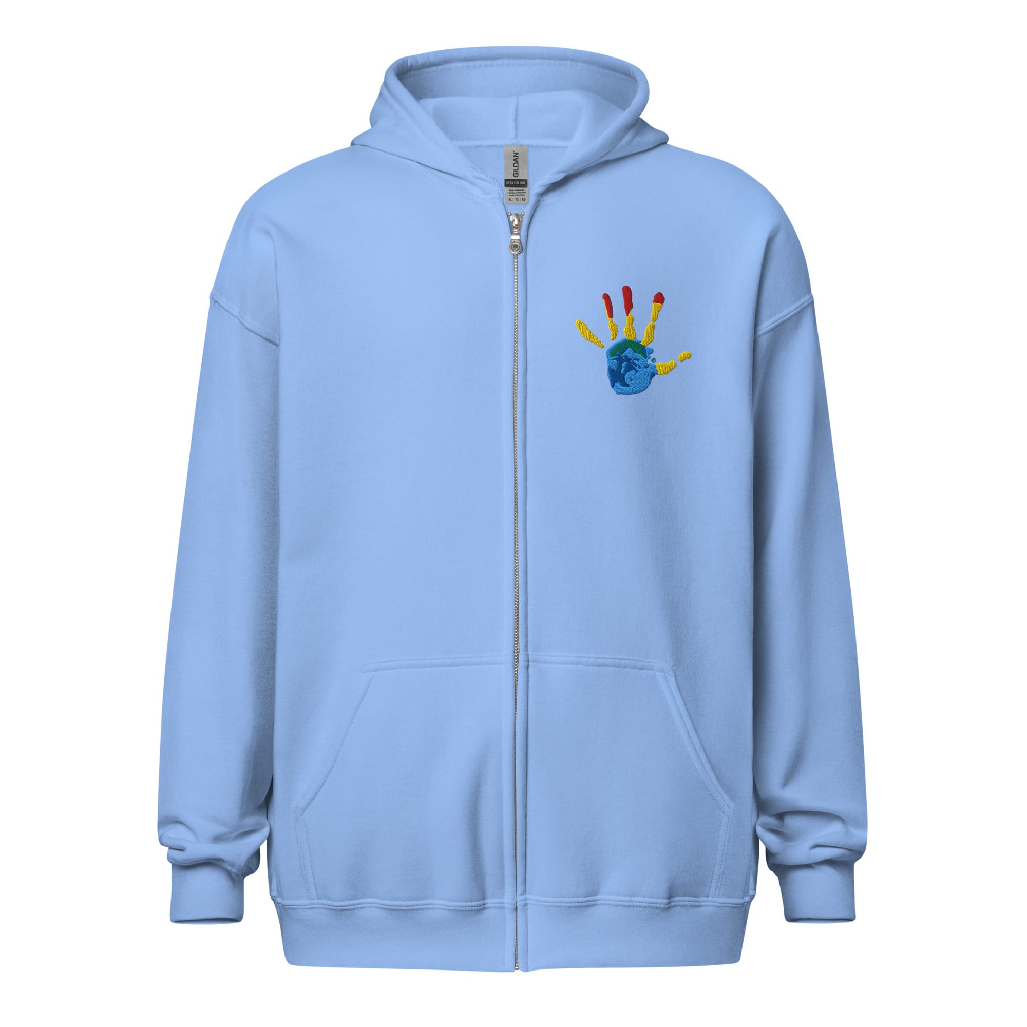 UNIQORNIA Unisex zip hoodie - My hand 7047229_17336