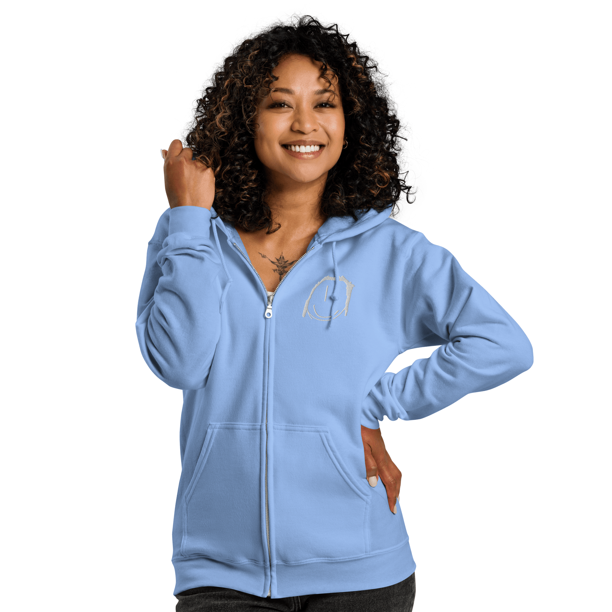 UNIQORNIA Unisex zip hoodie - Sister