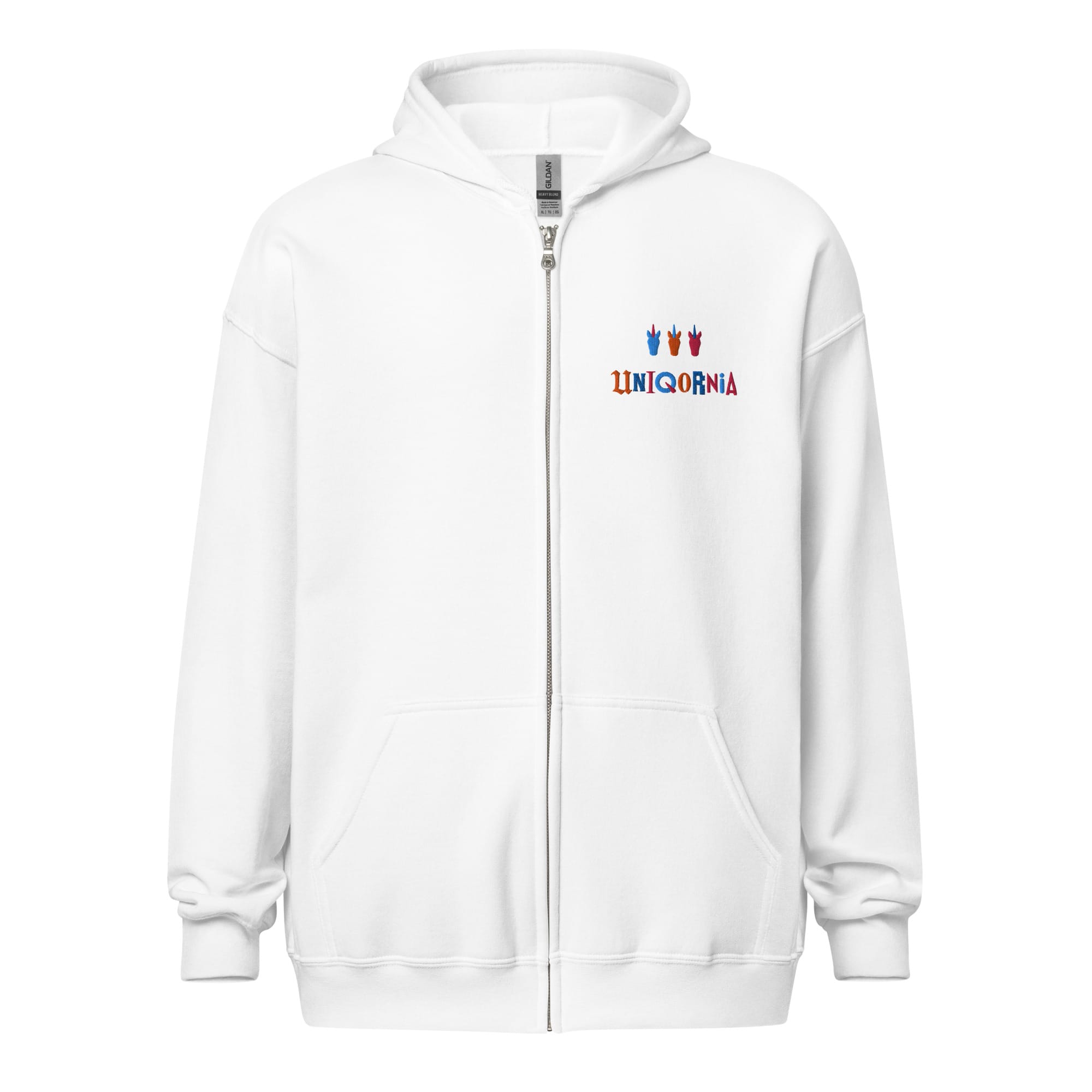 UNIQORNIA Unisex hoodie - Uniqornia Multimark 2513248_17335