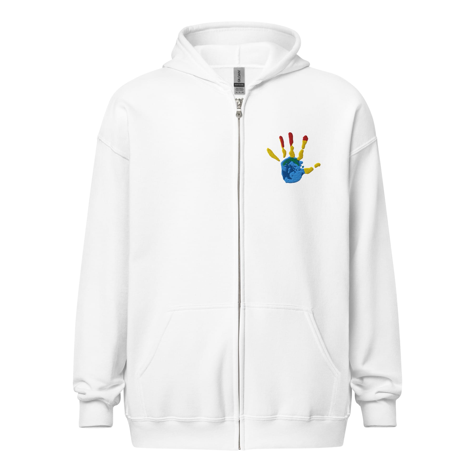 UNIQORNIA Unisex zip hoodie - My hand 7047229_17335