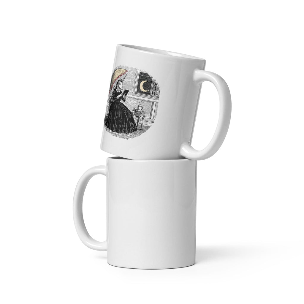 UNIQORNIA White glossy mug - Midnight Gamer 2959371_1320