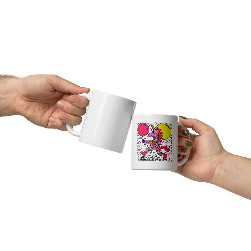 UNIQORNIA White glossy mug - Comfort Champion 3553828_1320