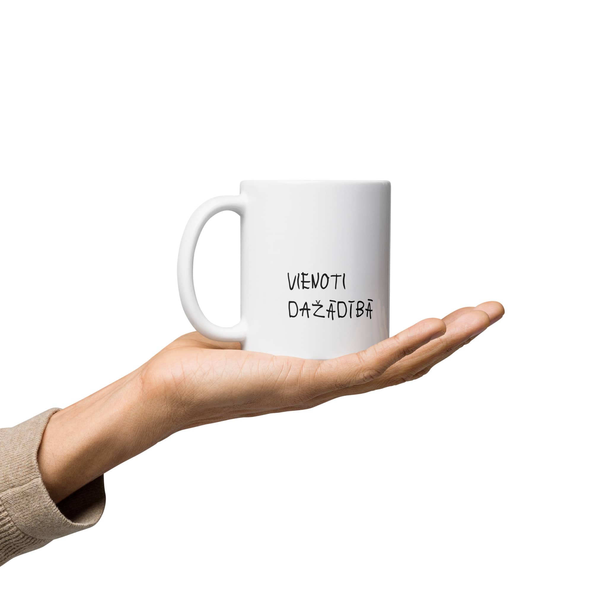 UNIQORNIA White glossy mug - Vienoti dažādībā 3149933_1320