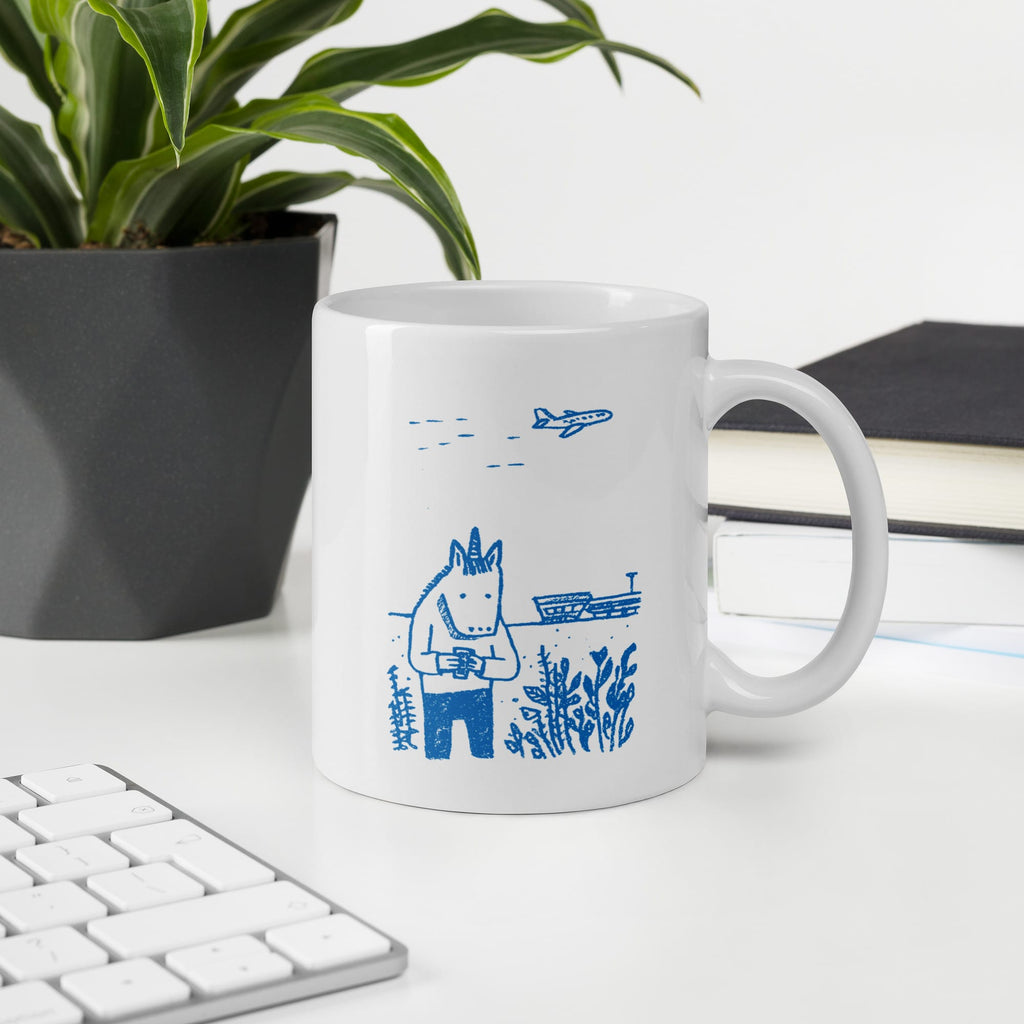UNIQORNIA White glossy mug - Detail Seeker 1555332_1320